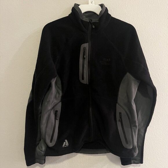 Eddie Bauer First Ascent Soft Shell Womens Jacket Black Company Logo Size Large - Picture 1 of 10
